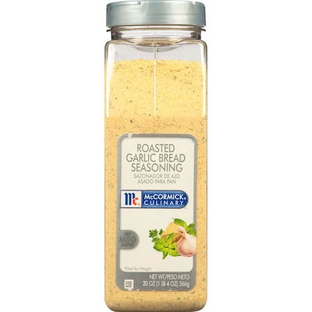 Mccormick McCormick Culinary Roasted Garlic Bread Seasoning 20oz. Container, PK6 932111